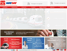 Tablet Screenshot of maydaymobil.com